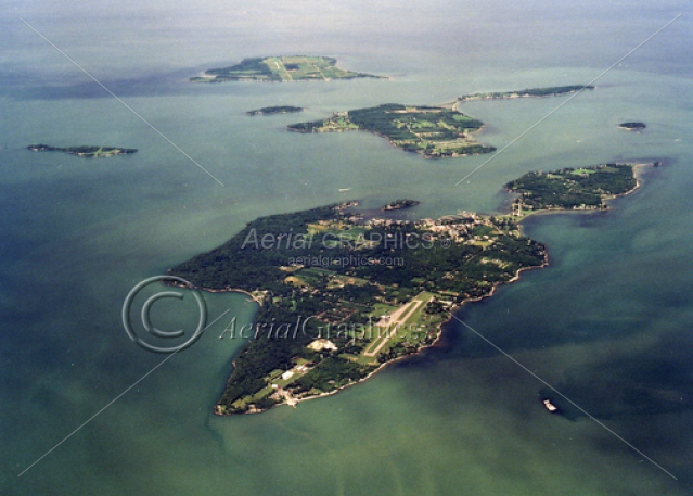 Lake Erie Islands in Ohio County, Michigan